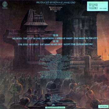 LP Dio: The Last In Line CLR