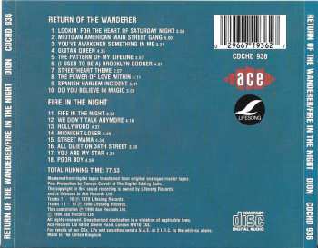 CD Dion: Return Of The Wanderer / Fire In The Night