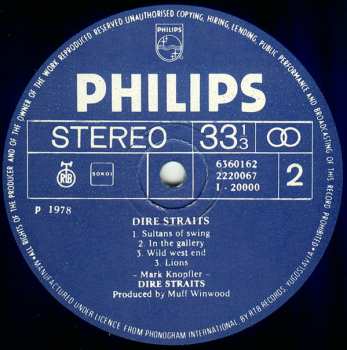 LP Dire Straits: Dire Straits