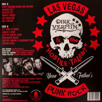 LP Dirk Vermin & The Hostile Talent: Sweet Dreams (From The Gutter)