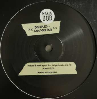 EP The Disciples: Almighty Dub / Zion Rock Dub