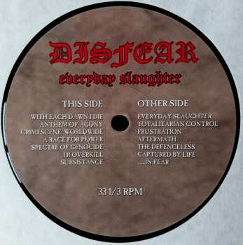 LP Disfear: Everyday Slaughter