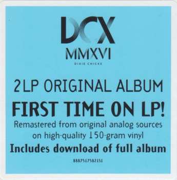 2LP Dixie Chicks: Fly