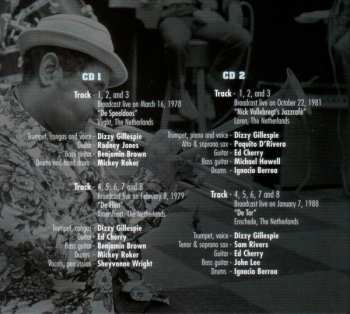 2CD Dizzy Gillespie: The Sesjun Radio Shows