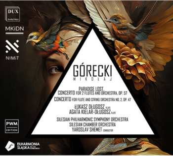 CD Dlugosz / Kielar-dlugosz: Paradise Lost - Con For 2 Flutes & Orch