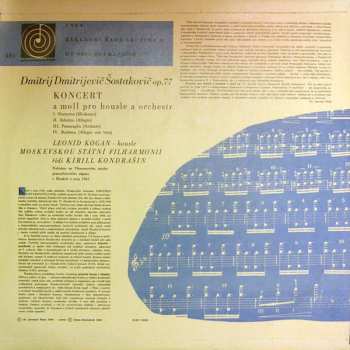 LP Dmitri Shostakovich: Koncert A Moll Pro Housle A Orchestr