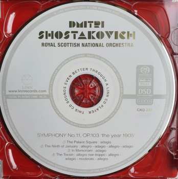 SACD Dmitri Shostakovich: Symphony No.11, Op. 103 'the year 1905'