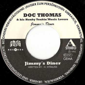 SP Doc Thomas & His Western Ramblers: Jimmy's Diner