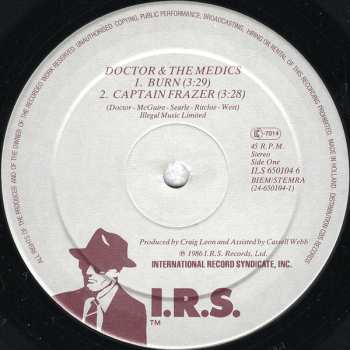 LP Doctor & The Medics: Burn