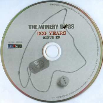 3CD/DVD/Blu-ray The Winery Dogs: Dog Years - Live in Santiago & Beyond 2013-2016