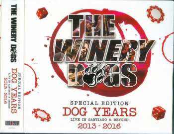 3CD/DVD/Blu-ray The Winery Dogs: Dog Years - Live in Santiago & Beyond 2013-2016