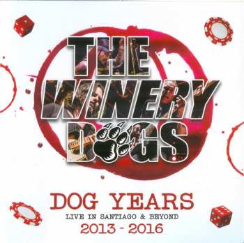 3CD/DVD/Blu-ray The Winery Dogs: Dog Years - Live in Santiago & Beyond 2013-2016
