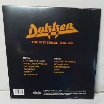 LP Dokken: The Lost Songs: 1978-1981