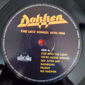 LP Dokken: The Lost Songs: 1978-1981
