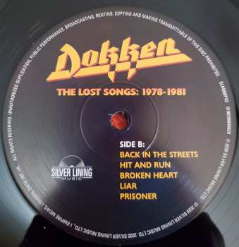 LP Dokken: The Lost Songs: 1978-1981
