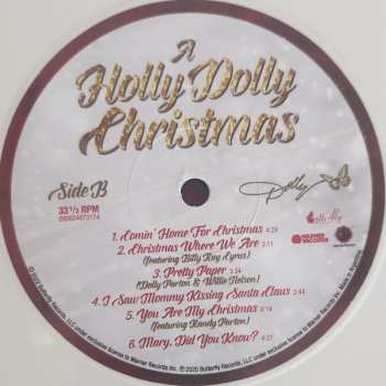 2LP Dolly Parton: A Holly Dolly Christmas CLR | DLX