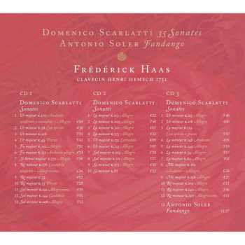 3CD Domenico Scarlatti: 35 Sonates
