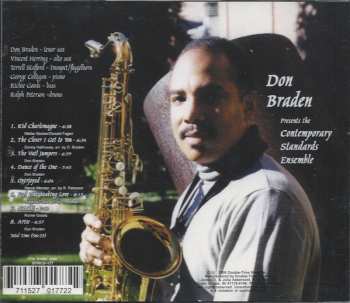 CD Don Braden: Contemporary Standards Ensemble 