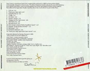 CD Don Cherry: Home Boy, Sister Out