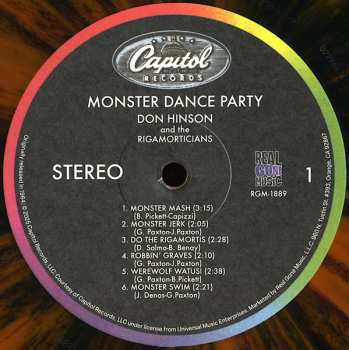 LP Don Hinson And The Rigamorticians: Monster Dance Party CLR | LTD