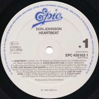LP Don Johnson: Heartbeat