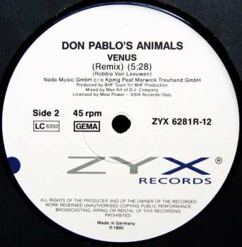 LP Don Pablo's Animals: Venus (The Remixes)