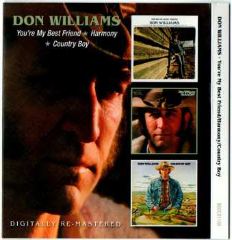 2CD Don Williams: You're My Best Friend / Harmony / Country Boy