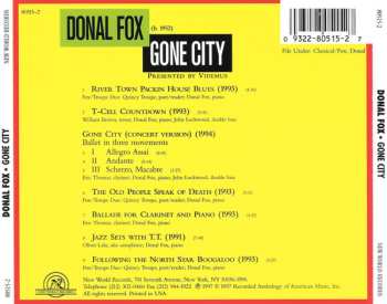 CD Donal Fox: Gone City