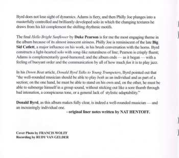 CD Donald Byrd: The Cat Walk