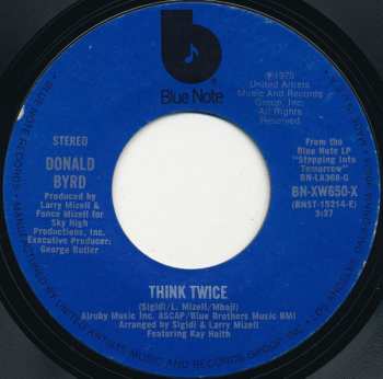 Album Donald Byrd: Think Twice / We're Together