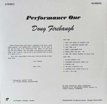 LP Doug Firebaugh: Performance One