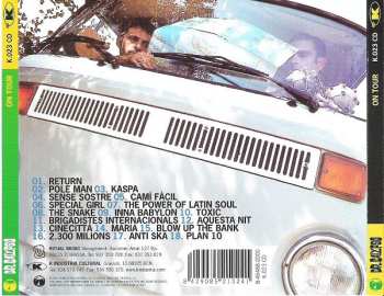 CD Dr. Calypso: On Tour. Sala Bikini - BCN 14-09-2000 - 21:30 H