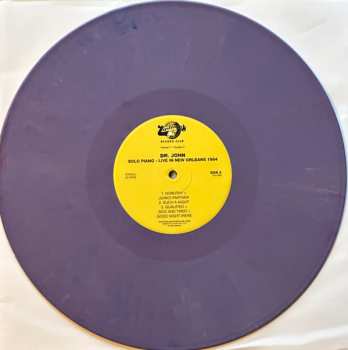 LP Dr. John: Solo Piano/Live in New Orleans 1984 CLR | LTD