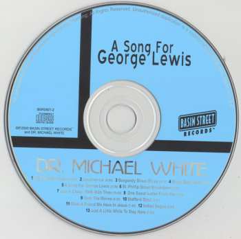 CD Dr. Michael White: A Song For George Lewis