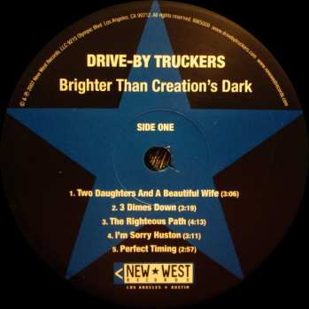 2LP Drive-By Truckers: Brighter Than Creation's Dark