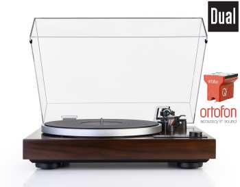 Tontechnik Dual CS 518 Ořech + Ortofon Quintet Red