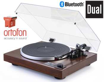 Tontechnik DUAL CS 529 Walnut + Ortofon QUINTET RED (MC)