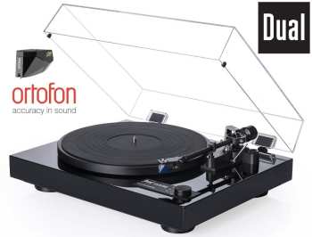 Tontechnik DUAL CS 618Q High End Černý Piano lak + Ortofon 2M BLACK (MM)