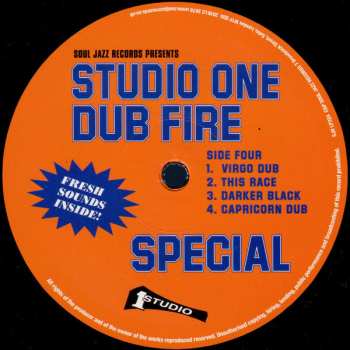 2LP Dub Specialist: Studio One Dub Fire Special (Chapter Three: 18 Heavyweight Dub Cuts From Brentford Road)