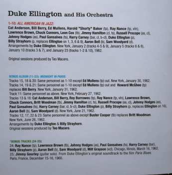 CD Duke Ellington: All American In Jazz + Midnight In Paris