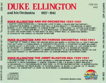 3CD Duke Ellington And His Orchestra: Duke Ellington And His Orchestra 1927 - 1941