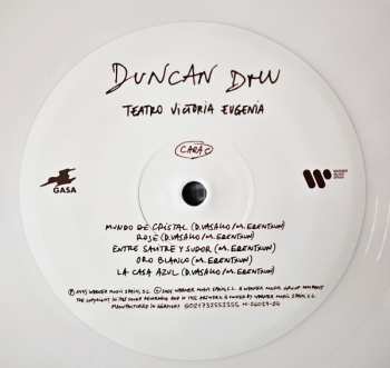 2LP Duncan Dhu: Teatro Victoria Eugenia CLR