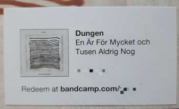 LP Dungen: En Är F​ö​r Mycket Och Tusen Aldrig Nog CLR