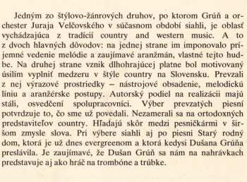 LP Dušan Grúň: Starý Rodný Dom