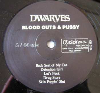 LP Dwarves: Blood Guts & Pussy