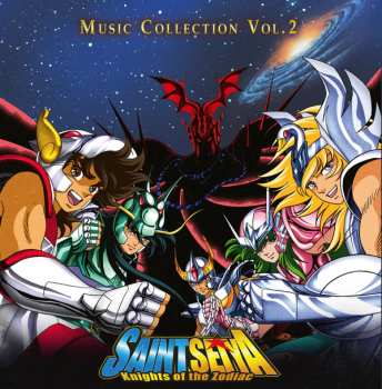 2LP Seiji Yokoyama: Saint Seiya - Knights Of The Zodiac (Music Collection Vol.2) CLR | LTD
