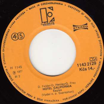 SP Eagles: Hotel California / New Kid In Town