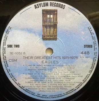 LP Eagles: Their Greatest Hits 1971-1975
