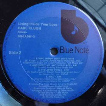 CD Earl Klugh: Living Inside Your Love