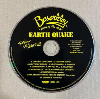 CD Earth Quake: Two Years In A Padded Cell